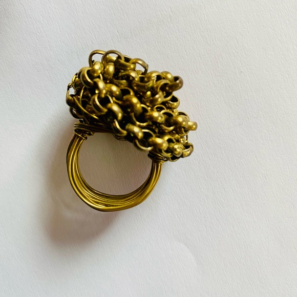 Funky brass ring - Picture 4 of 6